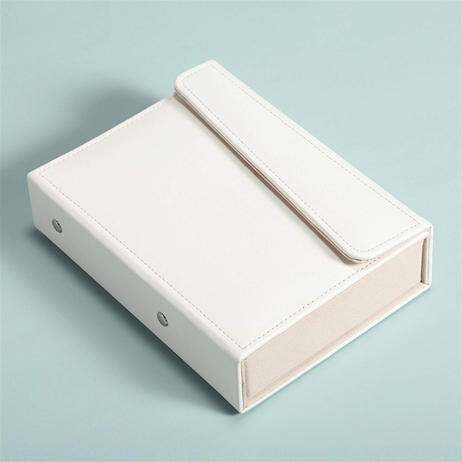 JLHBM Jewelry Box with Mirror for Ring, Bracelet, Watch, Necklace, Earrings, and Accessories for Women Girls Travel Jewelry Organizer Case