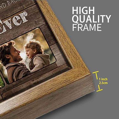 Miniatura 7 de Lienzo enmarcado personalizado para pared, regalo para el día del padre, personaliza tu foto en lienzo, impresiones en lienzo con tu foto, regalo