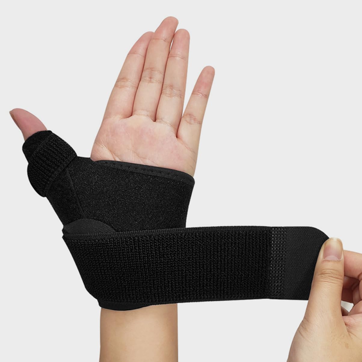 Garneck Thumb and Wrist Brace Finger Support Adjustable Splint Comfortable for Carpal Tunnel Thumb Pain