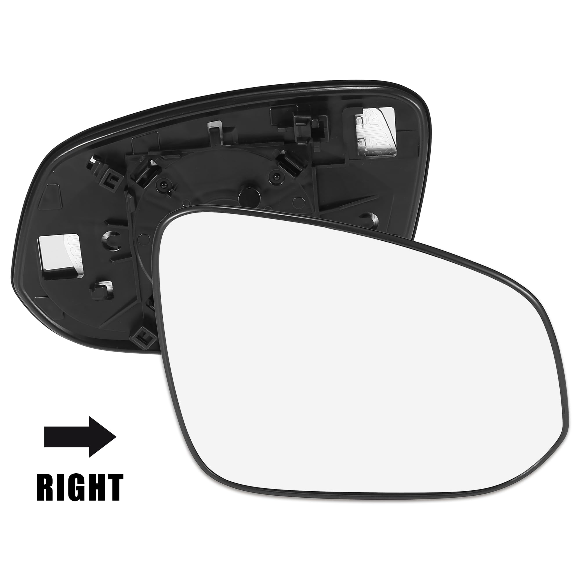 Amazon.com: X AUTOHAUX 87931-42C10 Rearview Heated Mirror Glass