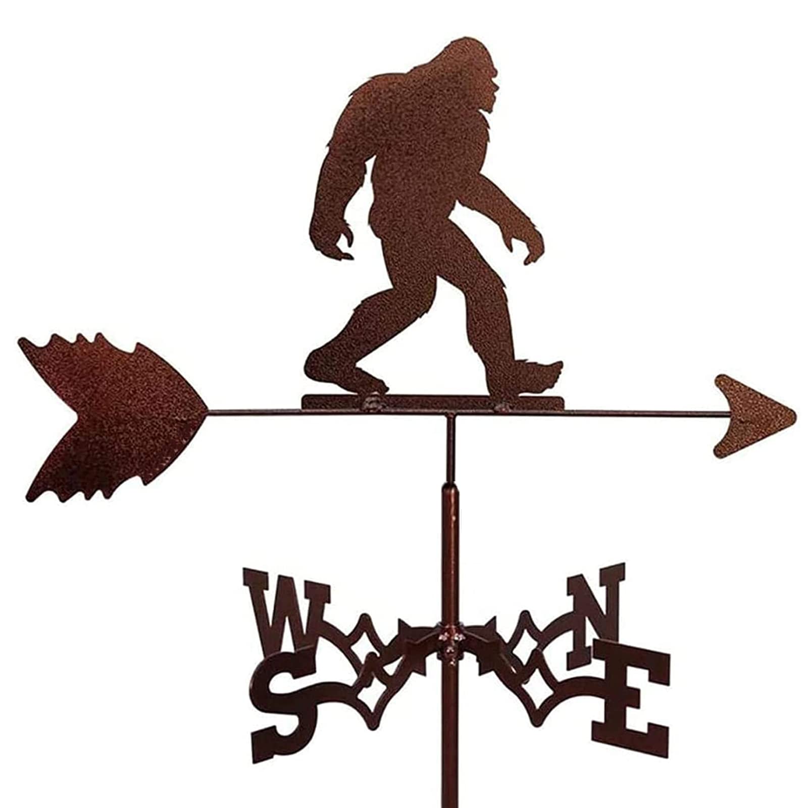 WIQUYBML Weather Vane with Anti-Rust Wind Weathercock Garden Direction Indicator Decoration