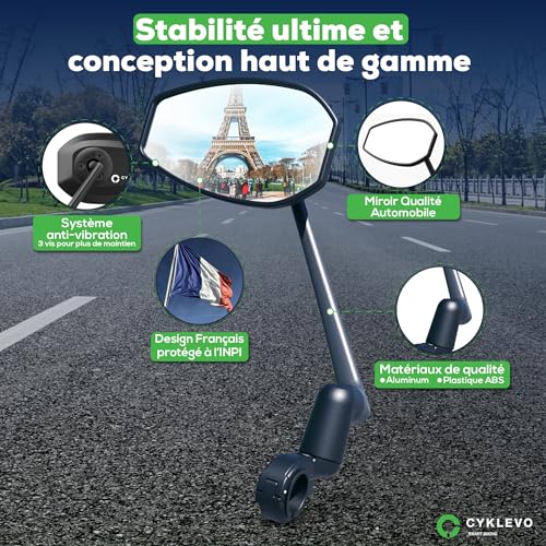 Rétroviseurs vélo pour éviter les angles morts et rouler sereinement en VTT