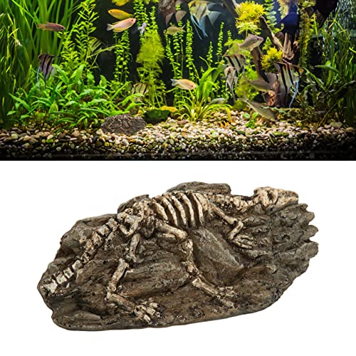 Pssopp Aquarium Decor Resin Dinosaur Fish Tank Ornament Resin Reptile Tank Ornament for Prehistoric Fish Tank Decoration - Image 3
