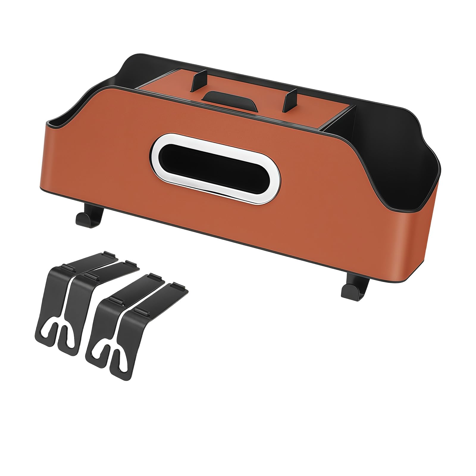 Carotoe A Multifunctional Back With Compartments Hooks For Storage Tissues Bs Leather Car Ccessory