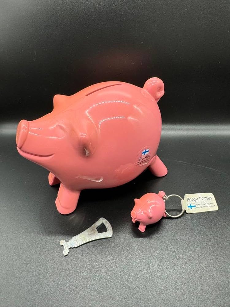 Amazon.co.jp: パドルビー Porgy Porsus ピギー貯金箱 とキー