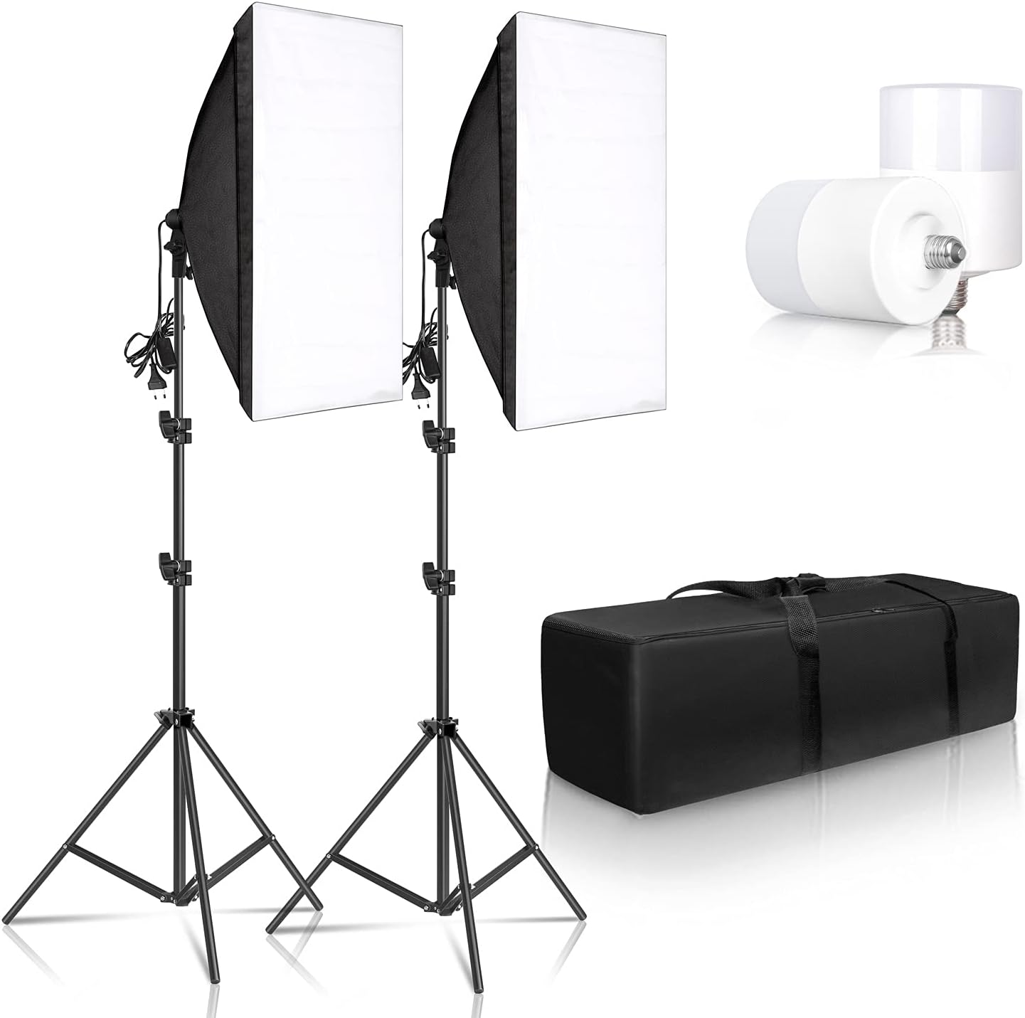 2pcs 50x70CM Photography Softbox Lighting Kits