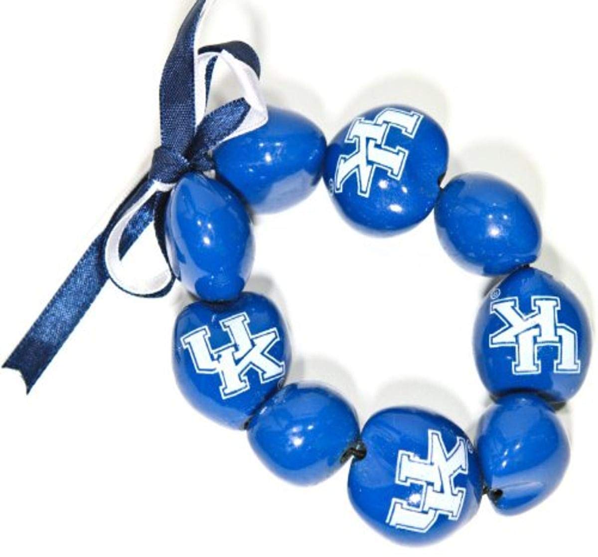 Style Pasifika NCAA Kentucky Wildcats Go Nuts Kukui Nut Bracelet