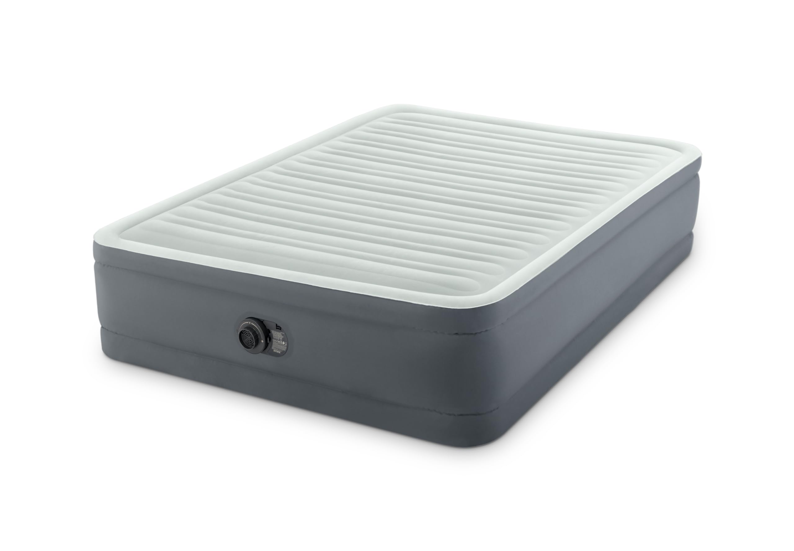 Intex 64906ND - Materasso Dura-Beam PremAire Matrimoniale Autogonfiante, 152x203x46 cm
