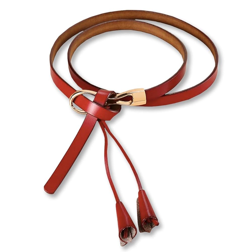 Amazon.co.jp: WHITE FANG(ホワイトファング) レザー ベルト 細