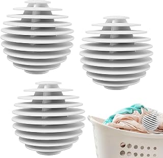 Bolas de lavanderia | Bolas de lavanderia coletoras de cabelo - Coletor esférico de fiapos de palheta, bolas de lavagem ecológicas reutilizáveis, bola antiestática para reduzir o tempo Xiaofeigun