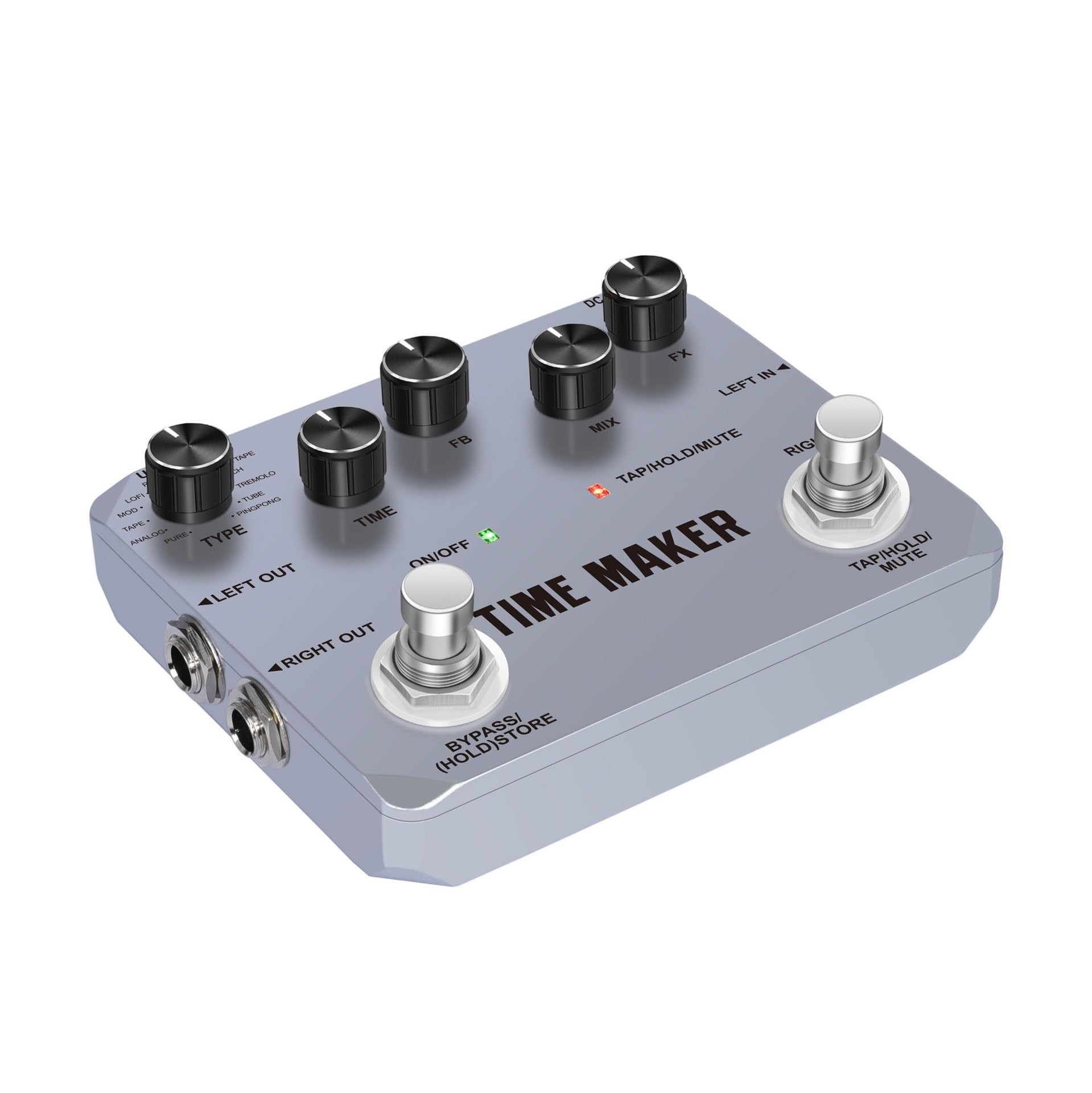 Efekty Do Gitary Elektrycznej Overdrive Distortion Delay Reverb Podwójne Akcesoria Do Instrumentów