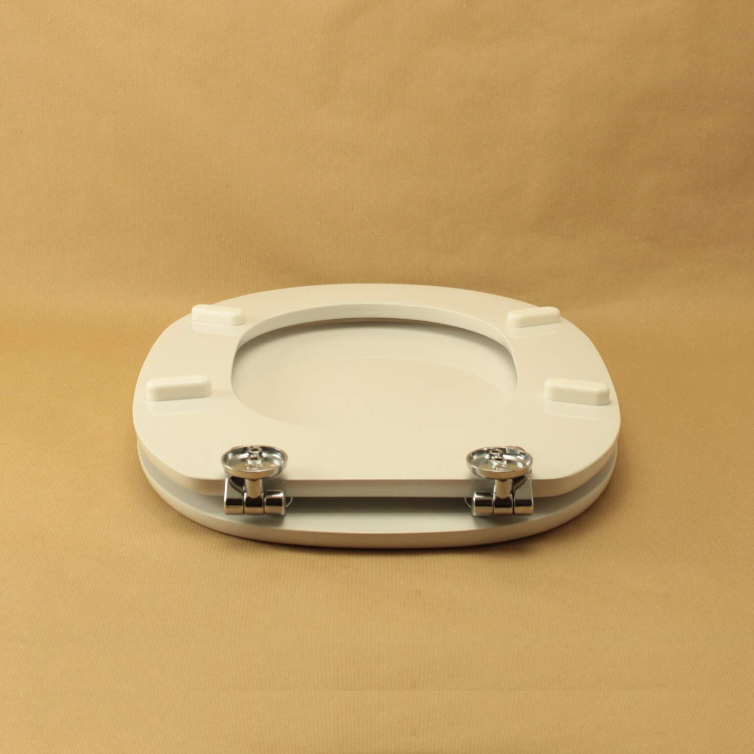 Copriwater Ideal Standard LINDA BIANCO I.S. Cerniera Cromo-Sedile-Asse Wc