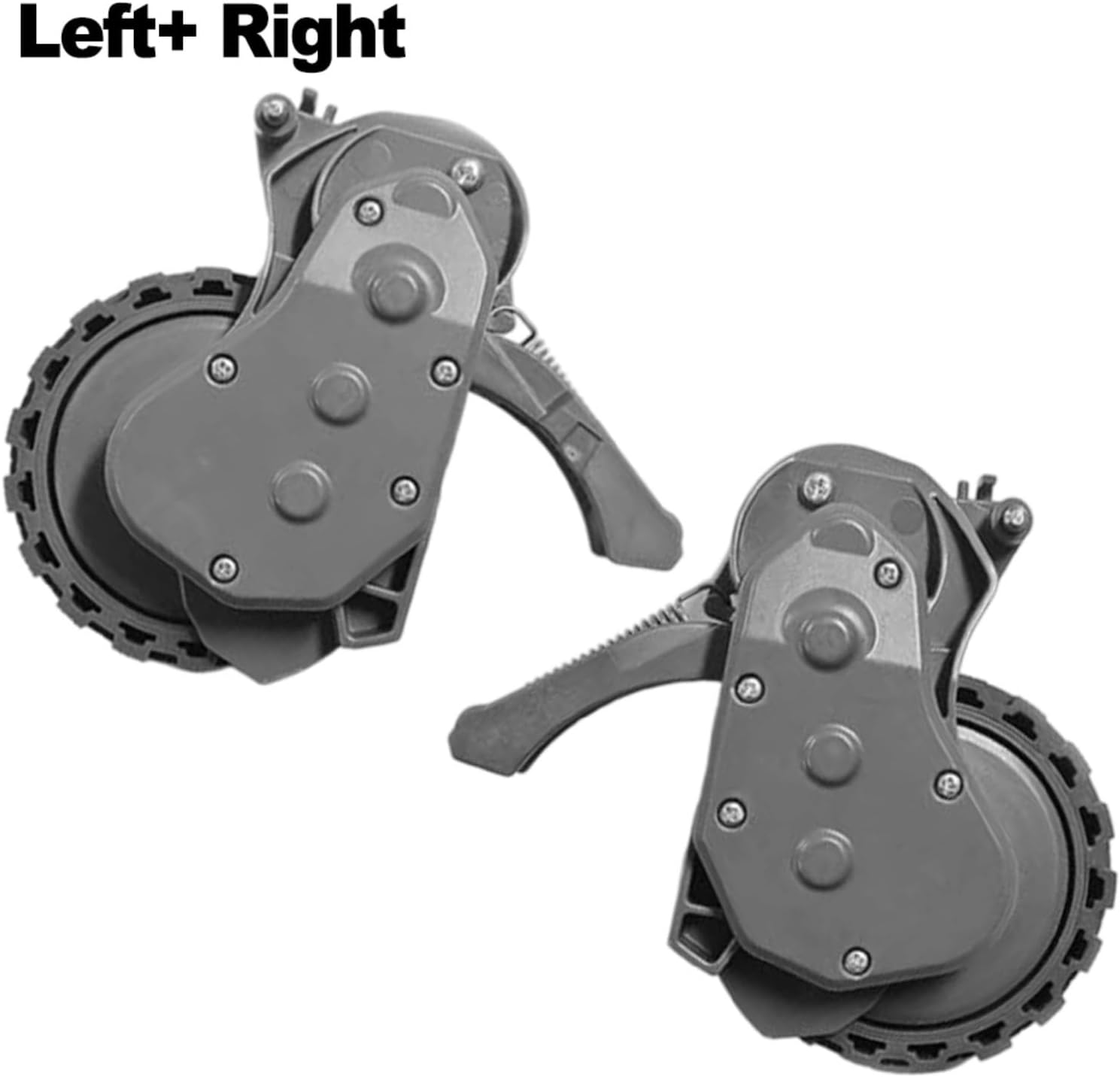 Replacement Left and Right Wheels for Narwal Robot Vacuum Cleaner for Freo Z Ultra, for Freo X Ultra, for Freo Z10 Ultra, J4, J4 Lite, and J3 Models, Quiet Operation
