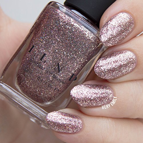 Image of ILNP Madison Ave - Antique Pink Holographic Metallic Nail Polish