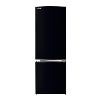 Amazon.co.jp: 東芝 冷蔵庫 幅47.9㎝ 170L セミマットブラック