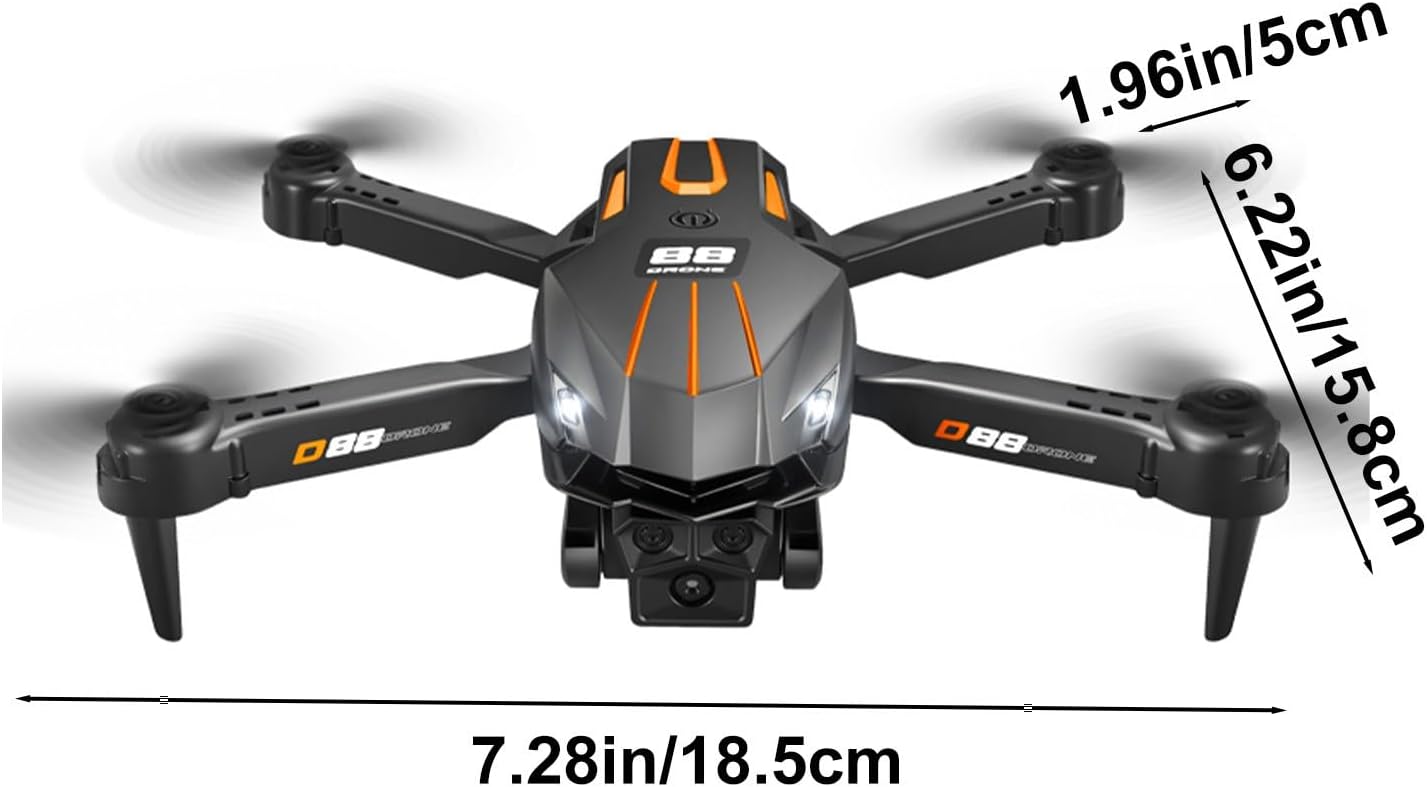 Drones Quadcopter 5G 8K GPS D88 Drone with HD Dual Camera