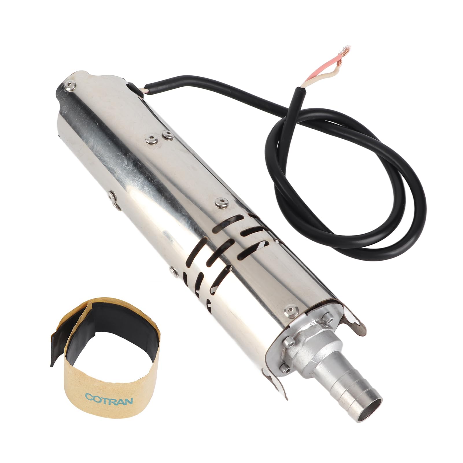 Bomba Sumergible sin Escobillas, Bomba Sumergible 12 V CC Solar Kit de Bomba de Pozo Profundo sin Escobillas Bomba de Agua de Gran Flujo Imán Permanente Eléctrico, Bombas de