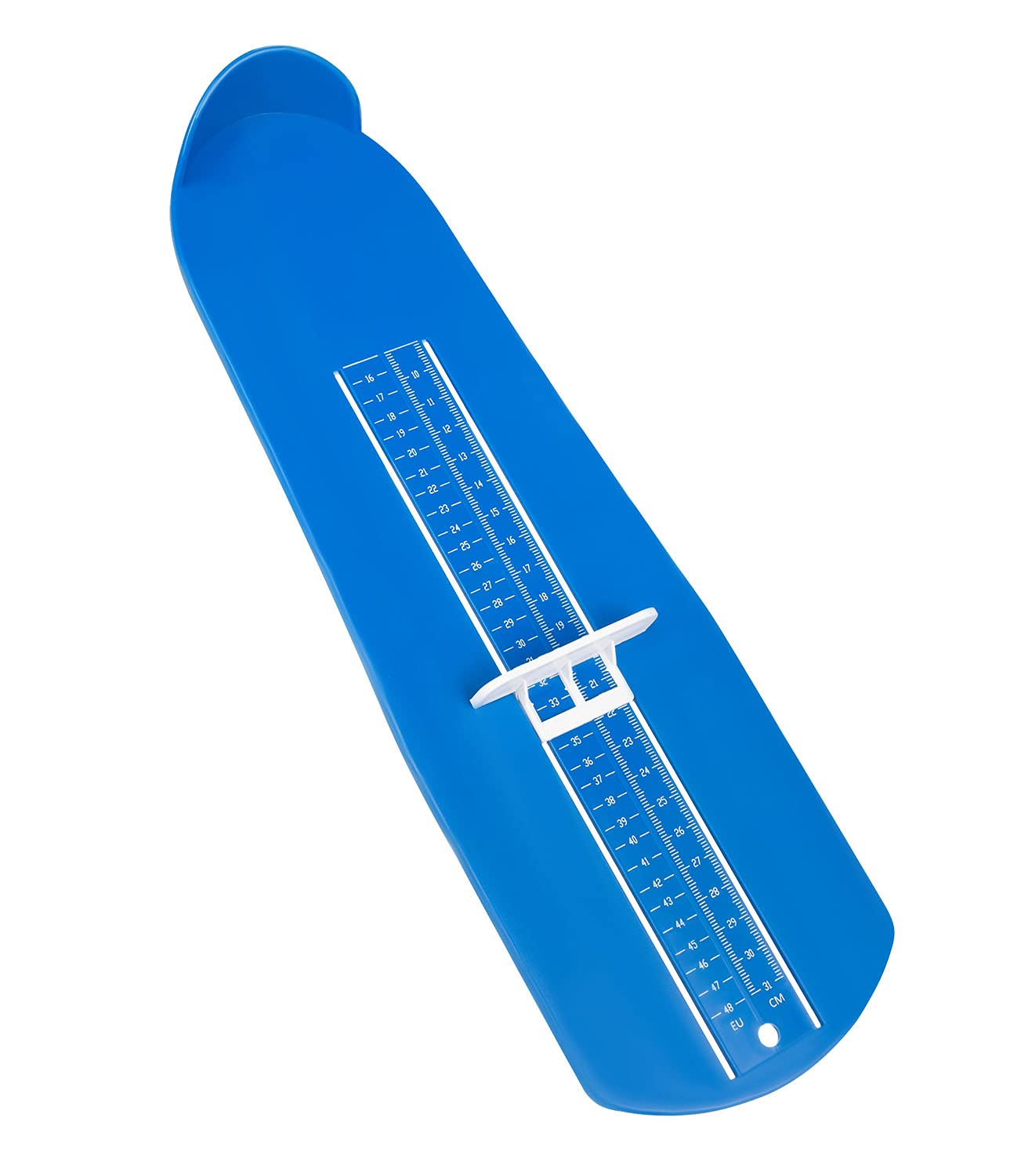Appareil de mesure des pieds pour enfants et adultes, pointures 15-48, bleu, 16712