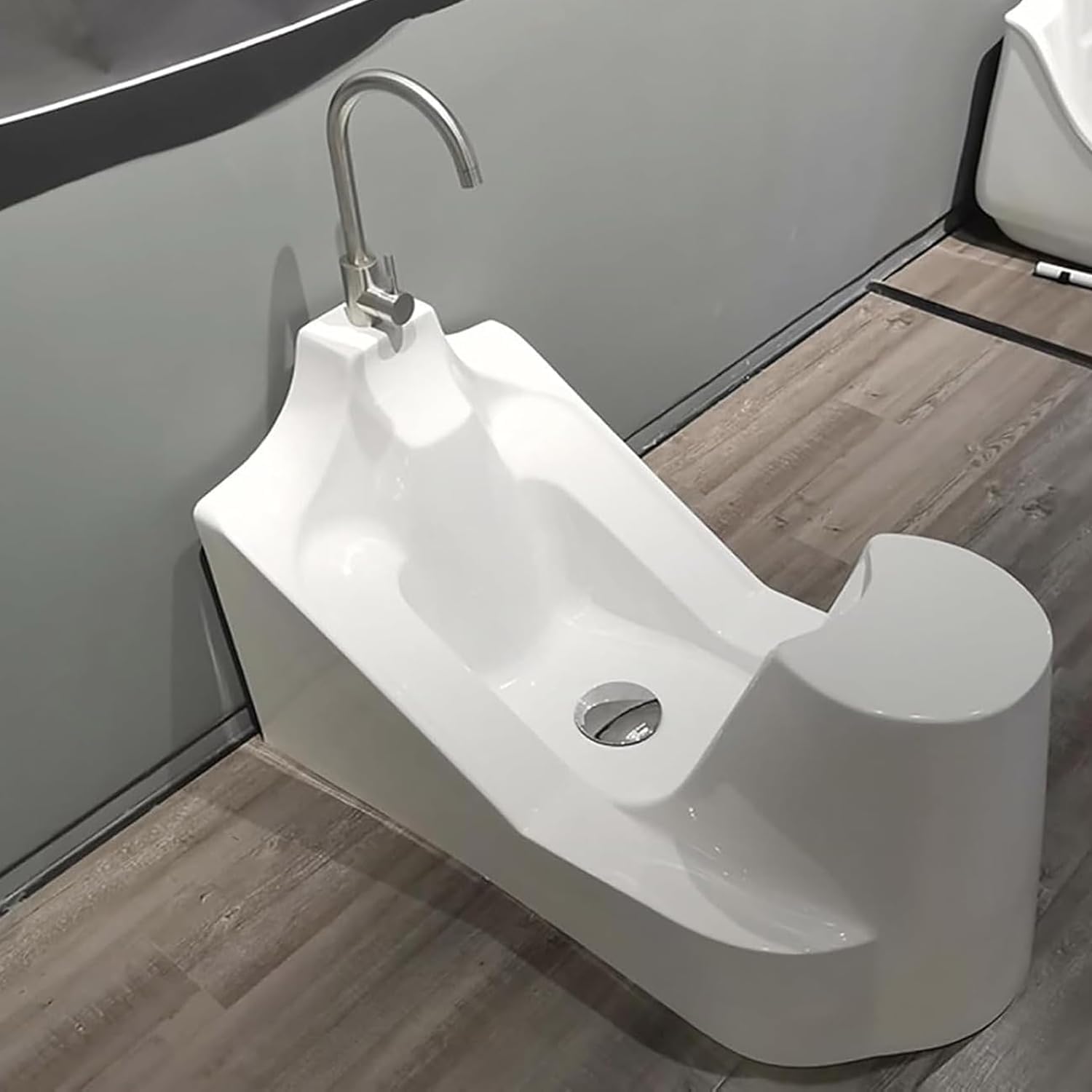 Lavabo musulmán de ablución para lavado de manos y pies, purificador
