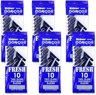 Dorco Fresh Twin Blade Disposable Razors (6 packs)