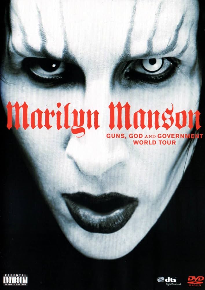 マリリンマンソン　Marilyn Manson Live ライブ　DVD Amazon.com: Marilyn Manson - Guns, God and Government World