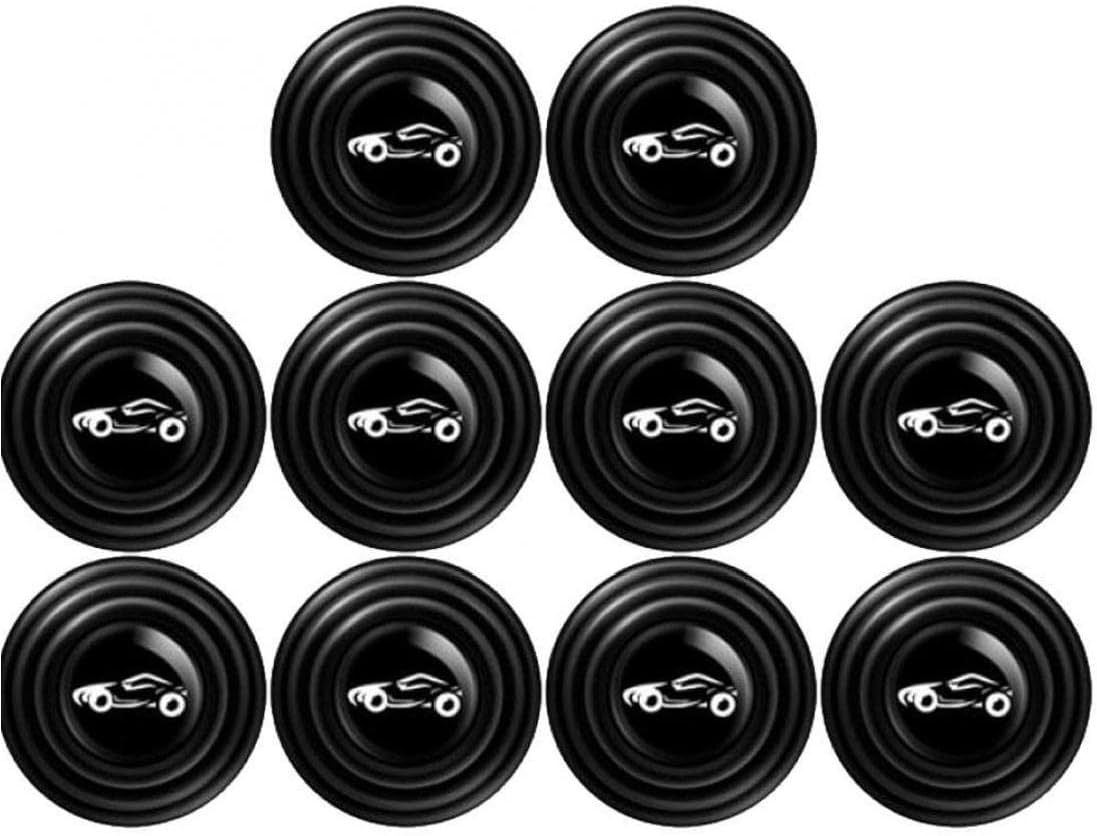 Amazon Co Jp 車のドアクッション 衝撃防止 シリコーンパッド 防曇閉鎖ドアステッカー防音バッファガスケット 自動車アクセサリー 10個セット 車 バイク