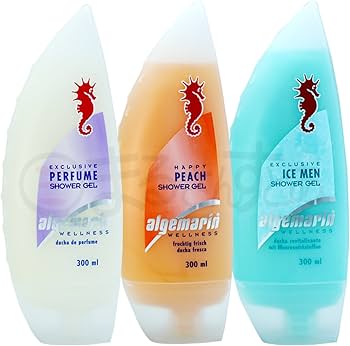 Amazon | アルゲマリンうるおい香水シャワージェル3種お試しセット