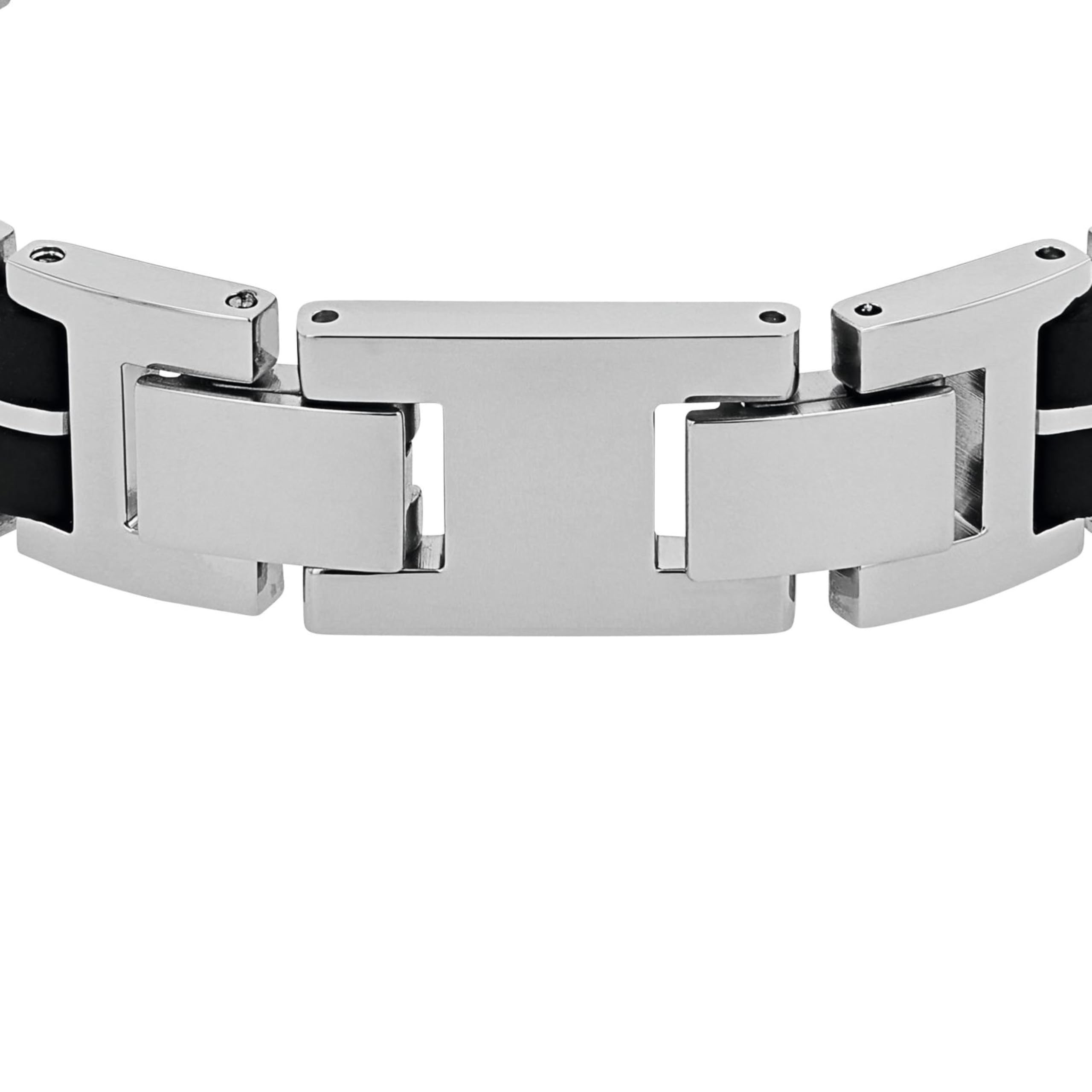 Amor Armband 925 Sterling Silber Herren Armschmuck, Silber, Kommt in Schmuck Geschenk Box
