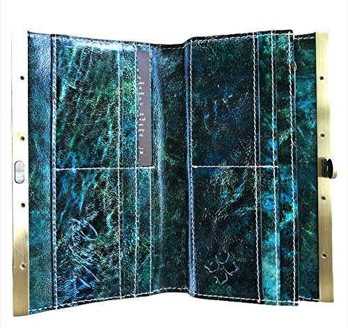 Patricia Nash Cauchy Multi Turquoise Wallet3
