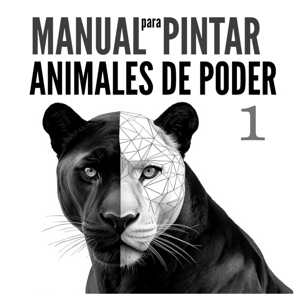 Manual de Arte Geométrico: Meditación Creativa y Animales de Poder: 12 Diseños Poligonales de Geometría Sagrada y Dualidad Energética. Arte Terapia de ... el Alivio del Estrés y la Meditación.