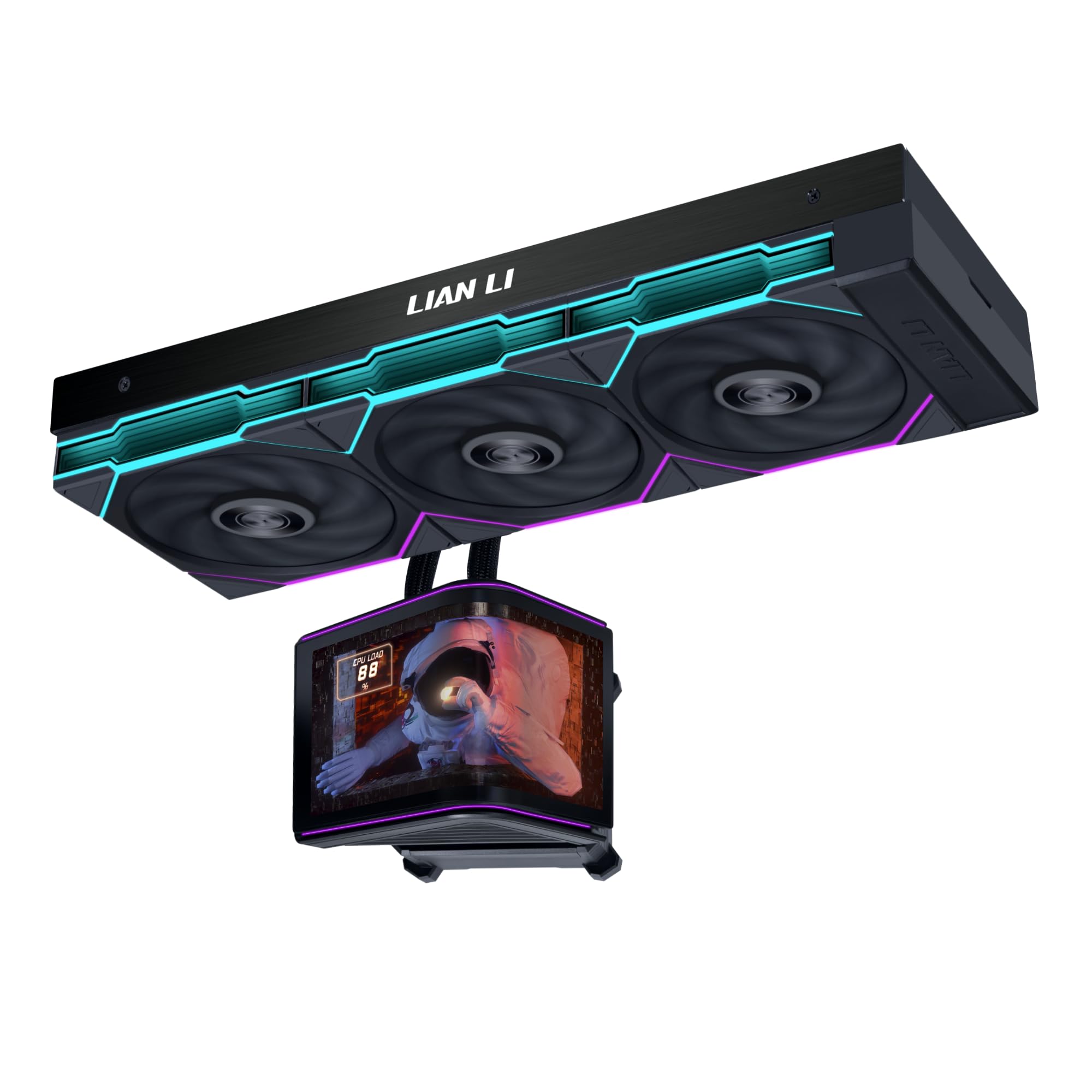 Amazon.com: Lian Li Hydroshift II OLED Curved 360TL RGB Liquid CPU