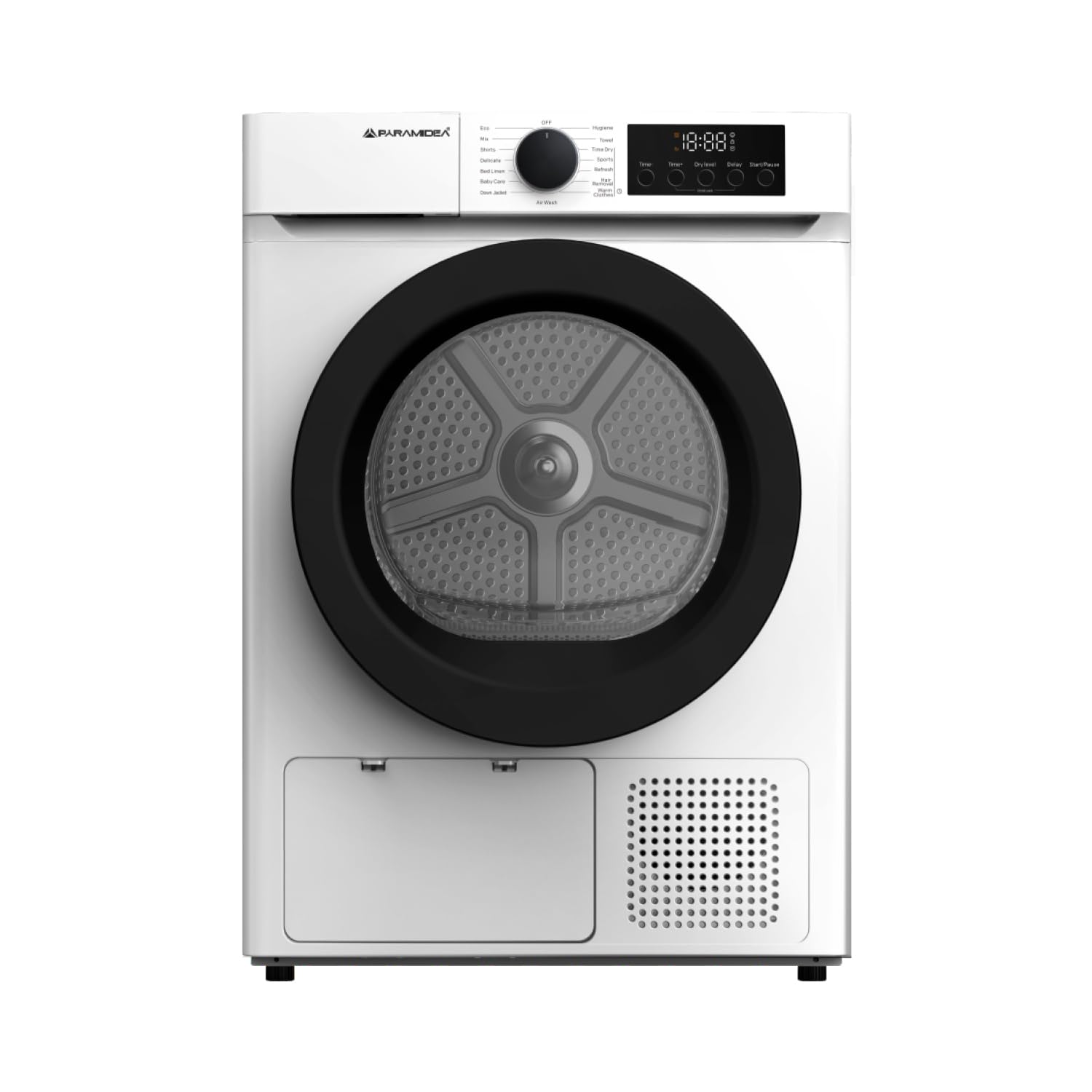 PYRAMIDEA Asciugatrice Capacità 8 kg Classe Energetica E Colore Bianco DRM008W