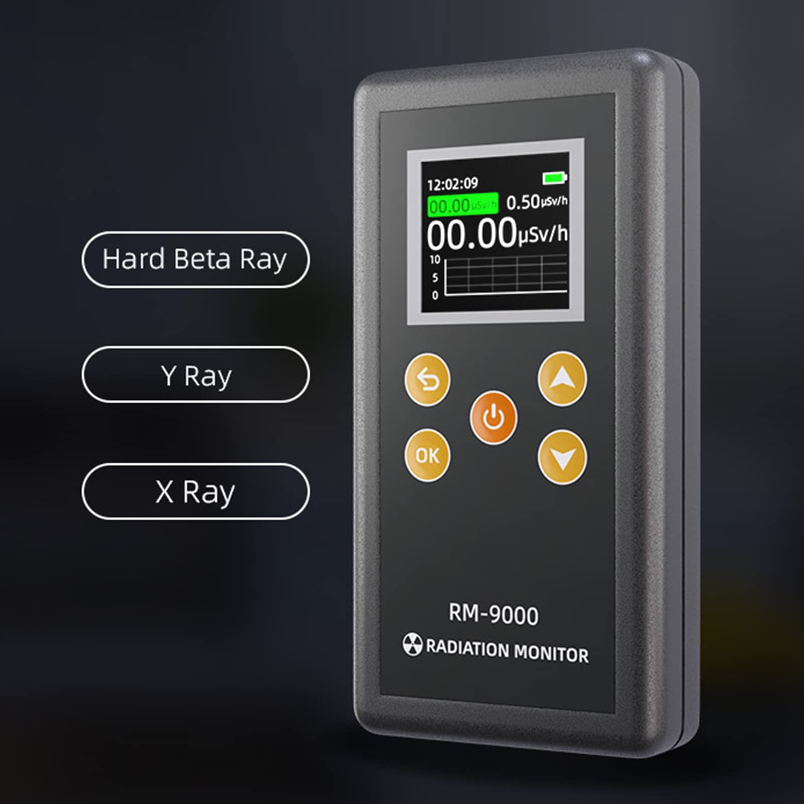 Wifi Jammer Radioactive NR-950 Handheld Portable Nuclear Radiation Detector  LCD Display Household Radioactive Tester Counter Y X Detection Sound  Vibrations Light Emf Protection