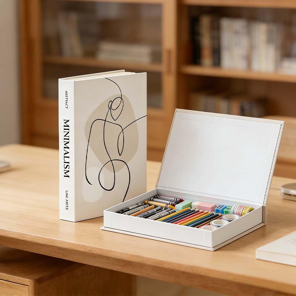 APLOS Deko Buch Box Aufbewahrung - Fake Bücher, Aufbewahrungsbox in Buchform, Decorative Book Box, Stapeln Buchattrappe Box, Buchdekoration für Zuhause oder Büro, Wohnzimmer, Regal Deko Display