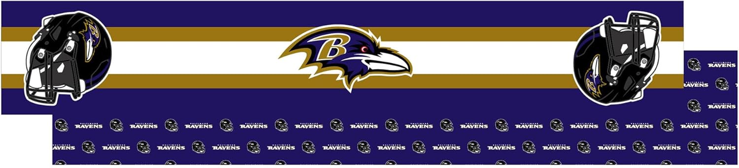 NFL Big Logo Repeat 2-Sided Place Mat & Table Runner Set