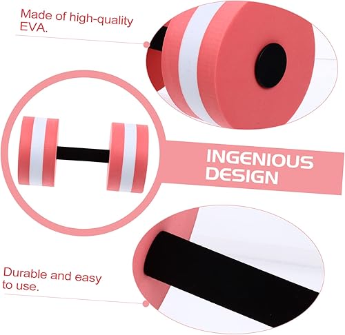 Miniatura 6 de BESPORTBLE 1 unid herramientas de mancuernas flotantes de agua herramientas para hombres Tylonal Pesos de agua de espuma Eva azul equipo de