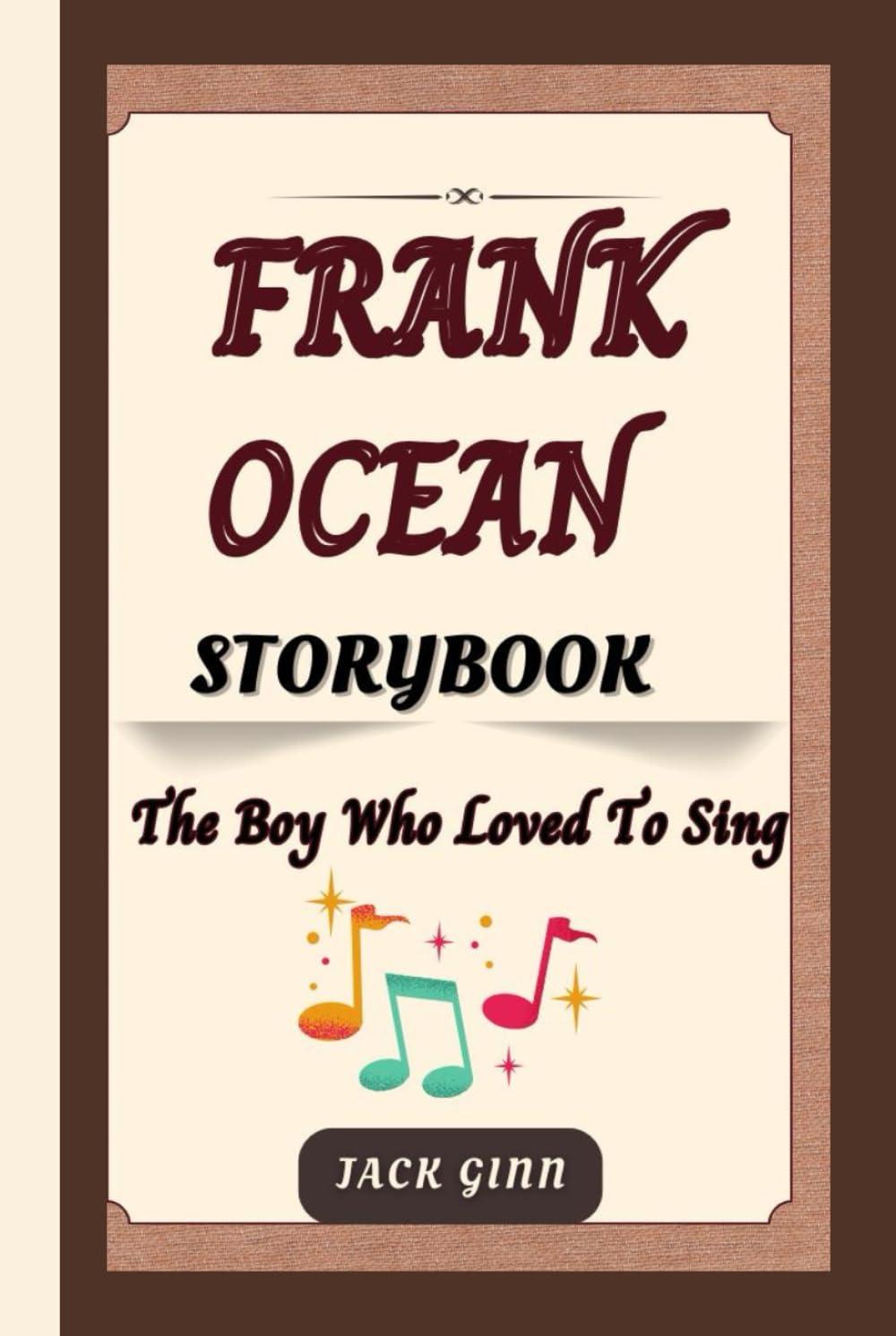 Frank Ocean Storybook cadeau d'anniversaire idéal pour enfant créatif