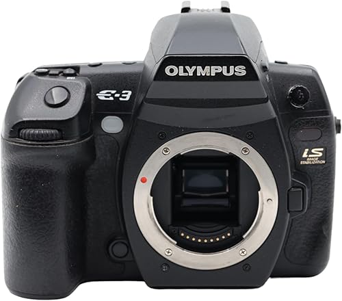 OM SYSTEM OLYMPUS Evolt E-3 10.1MP Cámara digital SLR con estabilización mecánica de imagen (solo cuerpo)