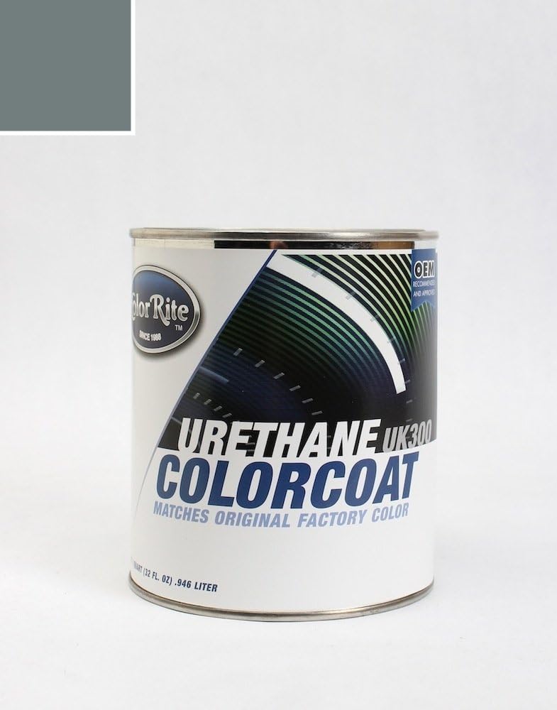 ColorRite Quart for Toyota MR2 Automotive Touch-up Paint - Bluish Green ARG. Tri-Coat Pearl 187 - Color-Only Package