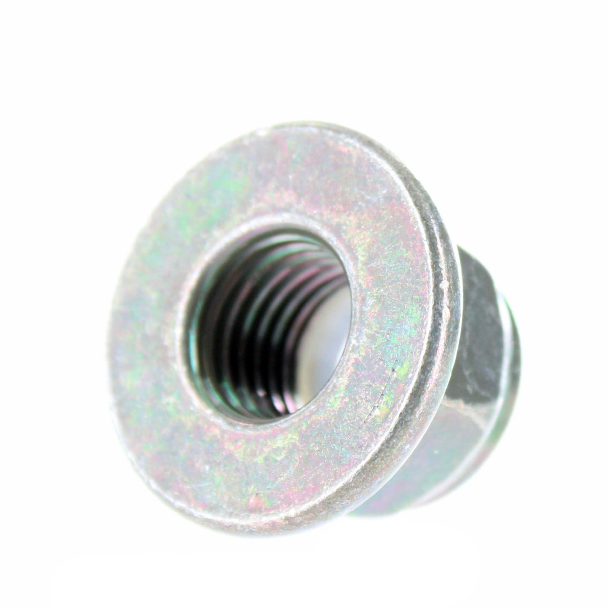 Amazon.com: Polaris New OEM Nyloc Flange Nut, M10x1.25, 7547333  