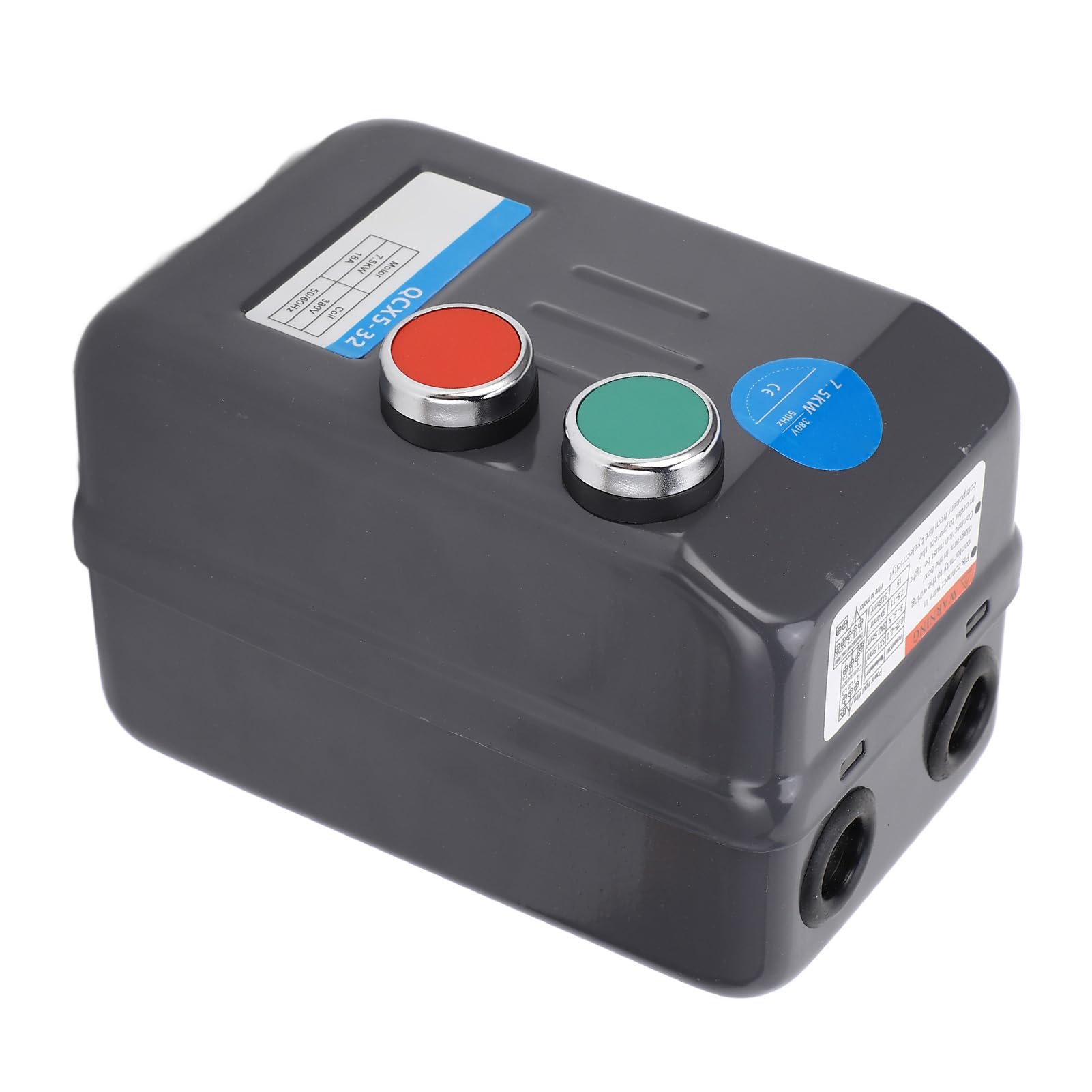 Hidyliu Control Magnético del Motor de Arranque, Duradero, 7,5 KW, Trifásico, 380 V, Nominal 14-22 A, para Uso Global en Compresores de Aire