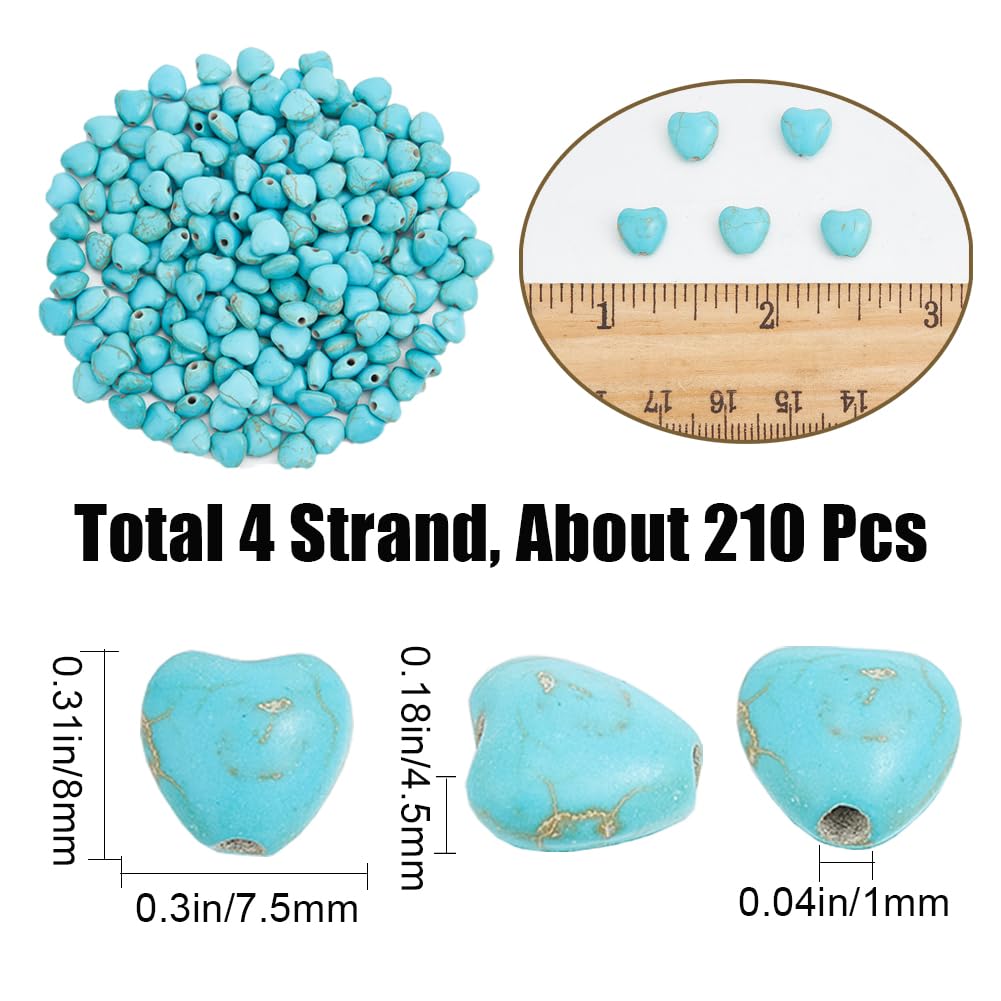 SUNNYCLUE 150 Pcs Perles De Saint Valentin Perles De Coeur