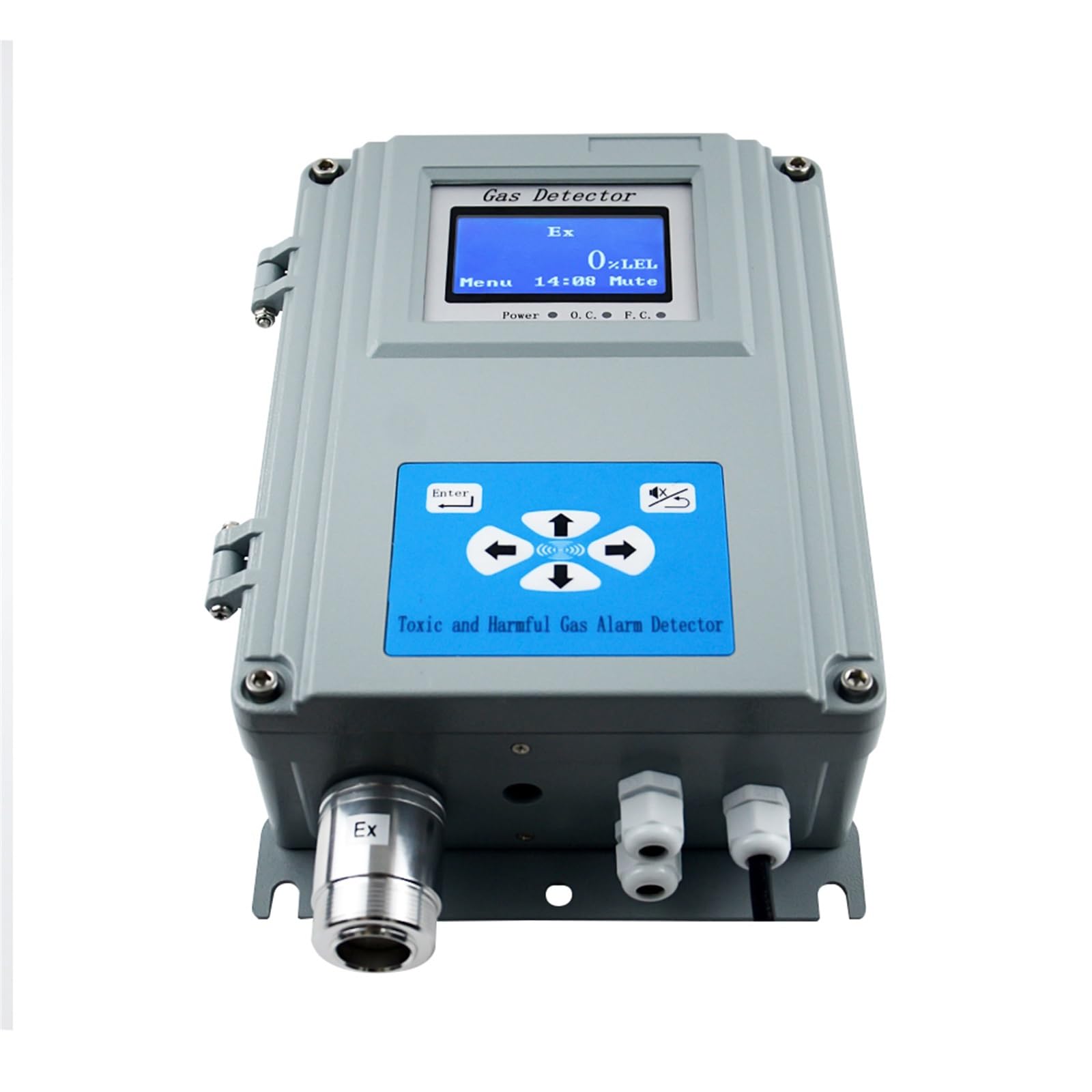 Rilevatore di Gas ammoniaca Display LCD Rilevatore NH3 con Allarme