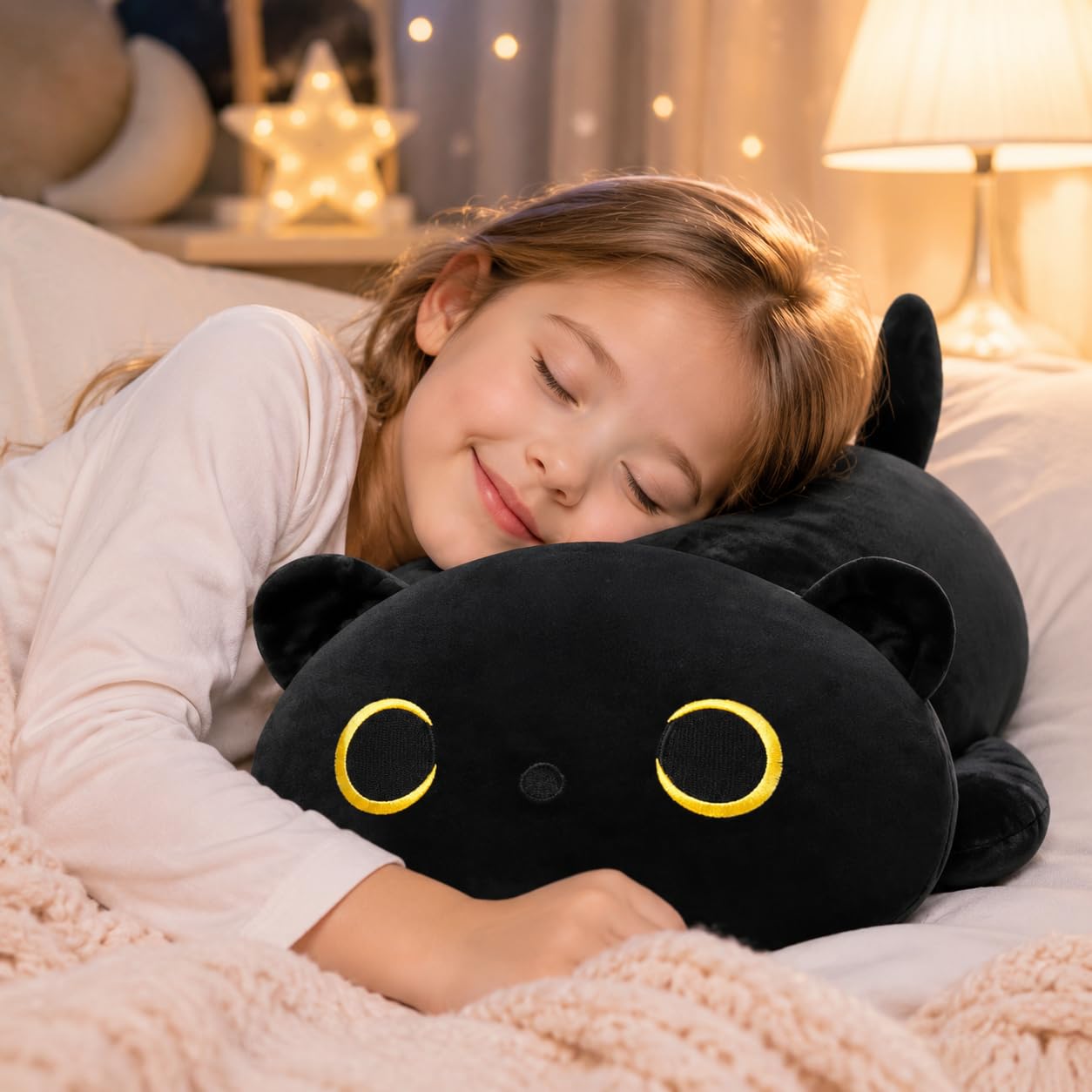 Peluche chat mignon Kawaii, jouet en peluche, animal en peluche, coussin, cadeau d'anniversaire Peluche chat mignon Kawaii, jouet en peluche, animal en peluche, coussin, cadeau d'anniversaire