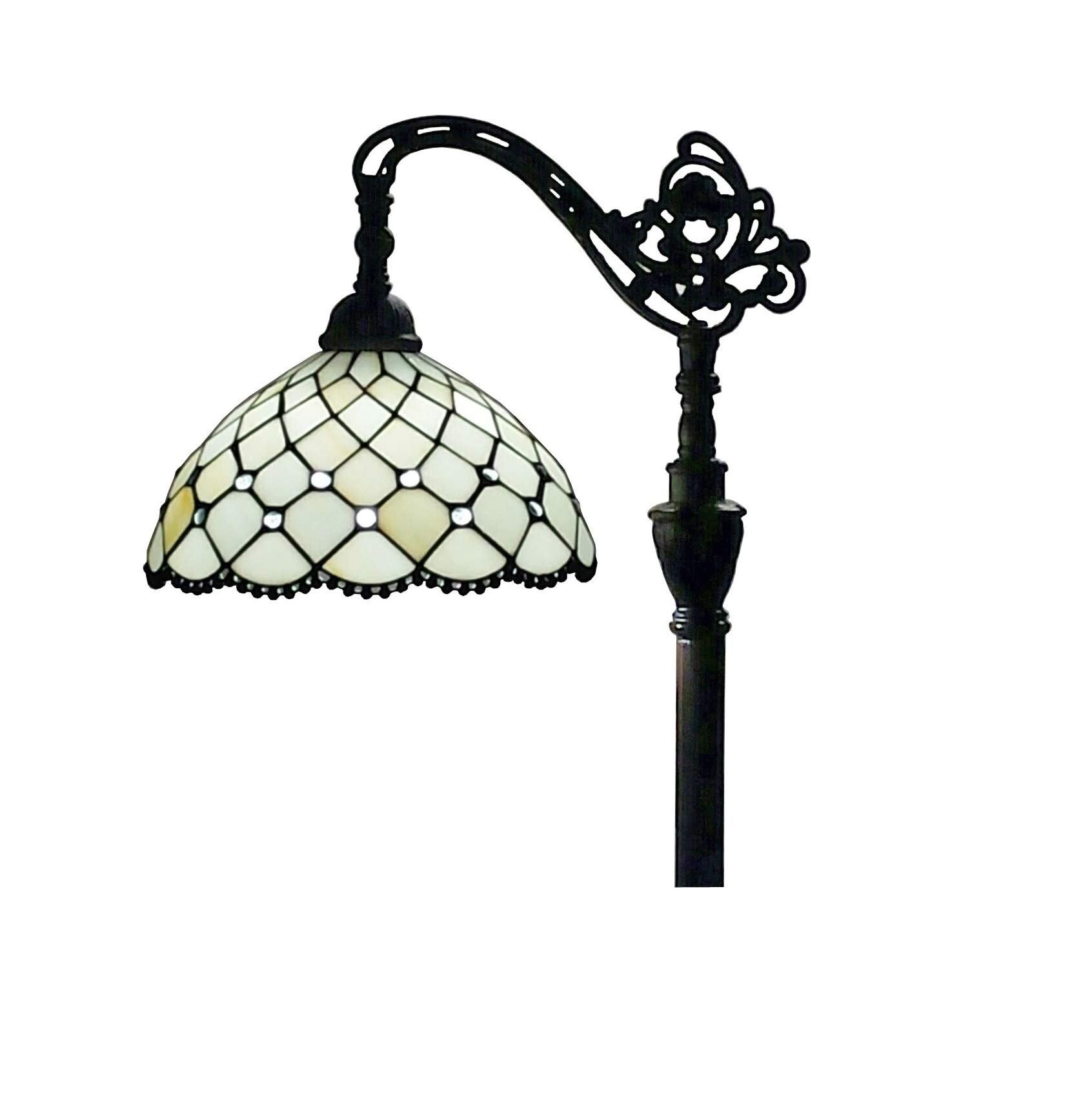 amora lighting tiffany style floor lamp