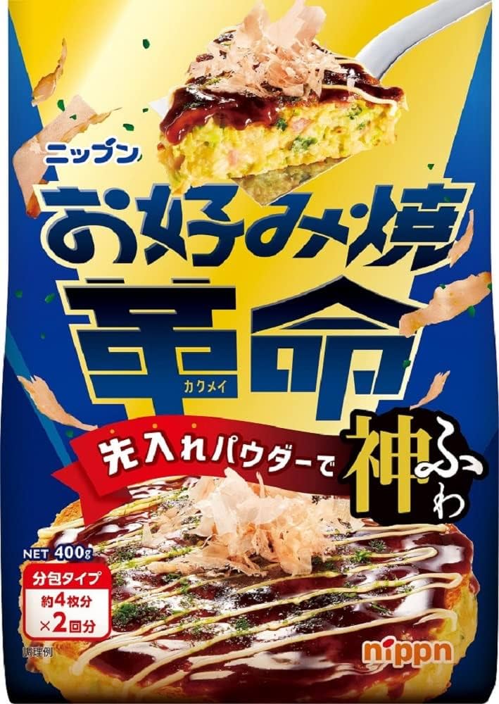 Apple - お好み焼き Amazon.co.jp: ニップン お好み焼革命 400g×3個 : 食品・飲料・お酒