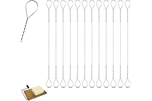 Deluxe 12 Piece Stainless Steel Marble Cheese Slicer Wire Set