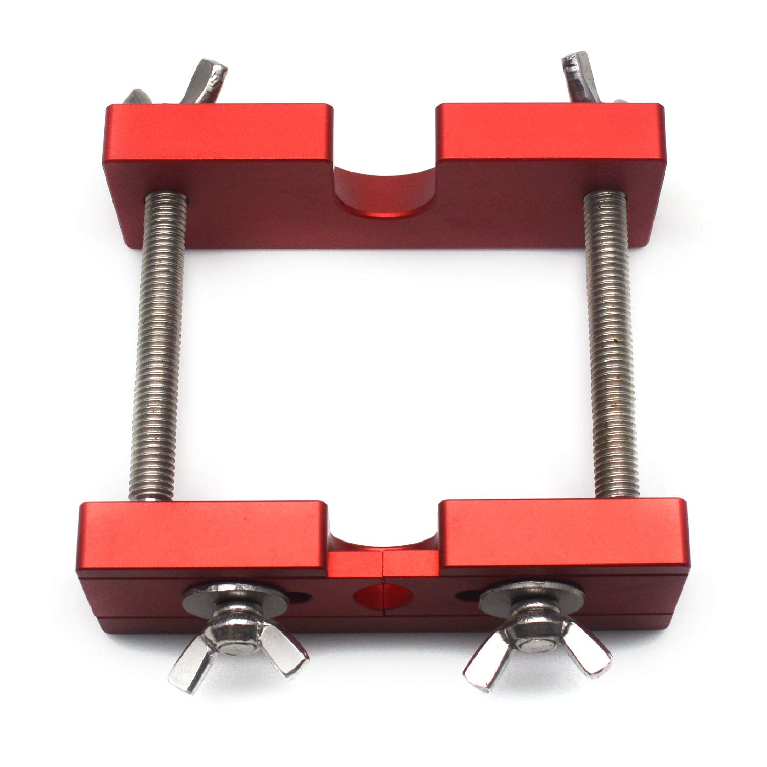 FarBoatAdjustable Mouthpiece Puller Remover Holder for Brass-Wind Instruments Horn Trumpet Trombone Mouth Piece(Red)