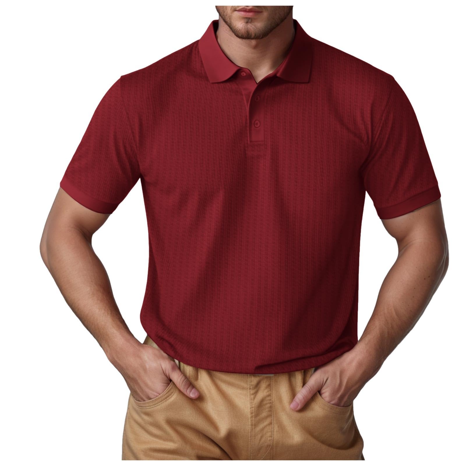 Polo technique manches courtes homme de corte básico refinado 8