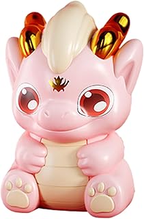 Dragon Money Bank | Figurine de Banque de dessin animé de dragon | Sculpture de dragon de salut durable pour la décoration du Nouvel An Prospérité avec chance Cadeaux Collection